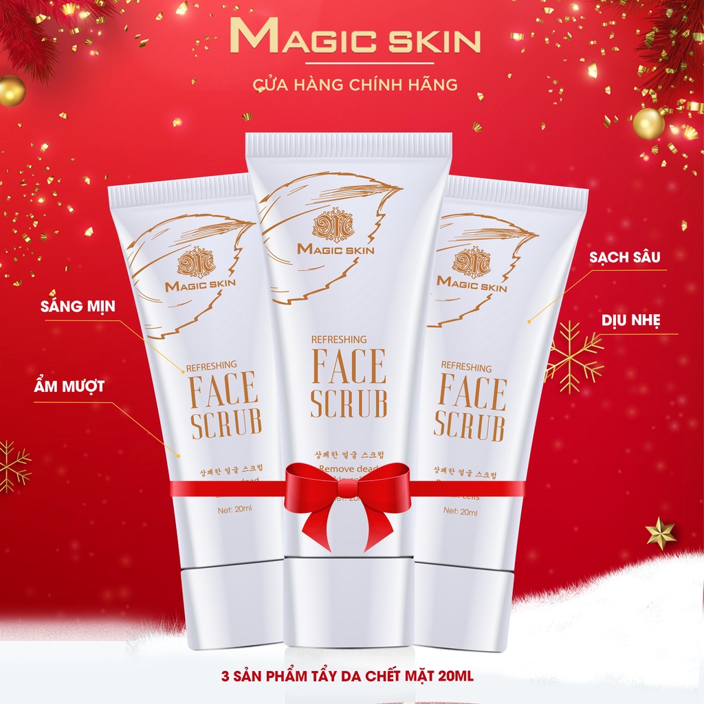 [ƯU ĐÃI 3SP] Tẩy da chết dịu nhẹ Magic Skin Minitest