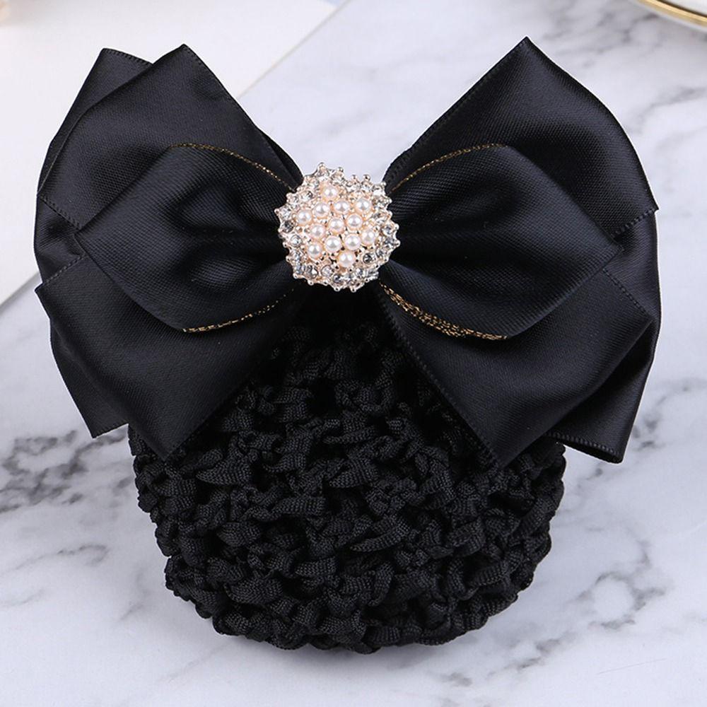 Kẹp Tóc Trang Trí Nơ Lưới Xinh Xắn Cho Nữ