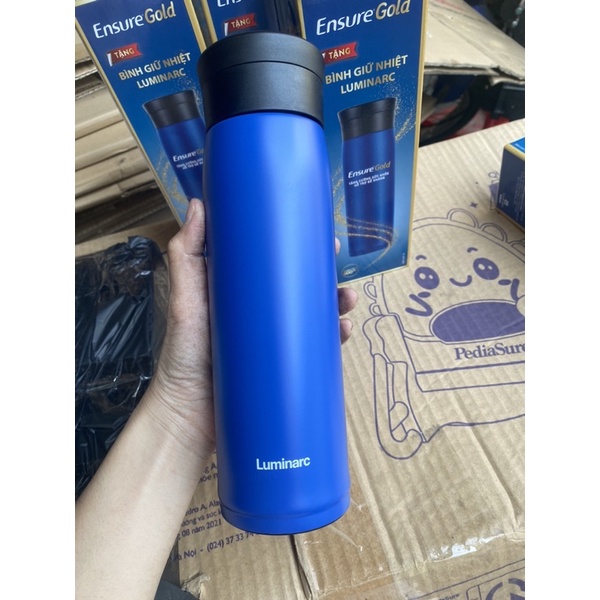 Bình Giữ Nhiệt Cao Cấp Luminarc 600ml Hkm Ensure gold