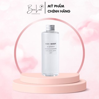 Nước hoa hồng Toner Muji Light Toning Water Nhật Bản 220ml