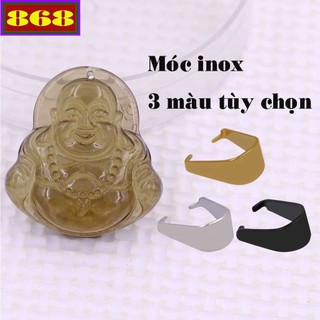 Mặt Phật Di lặc đá obsidian 3.6 cm - Mặt Đá Phong thủy Bình an, Thịnh Vượng