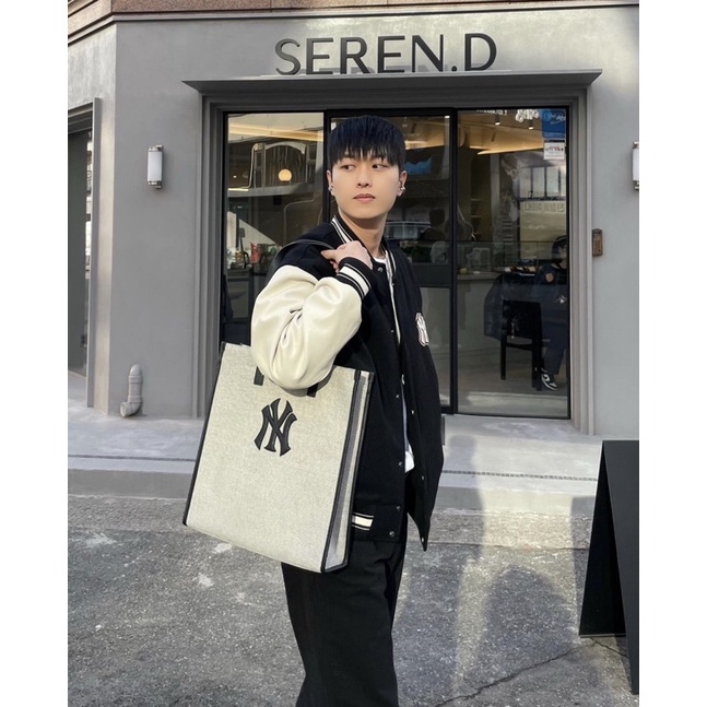 Túi Tote MLB Basic Canvas - Chính hãng 100%