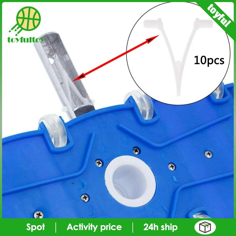 Set 10 Kẹp Bướm Thay Thế Cho Vợt Lưới Vớt Lá Cọ