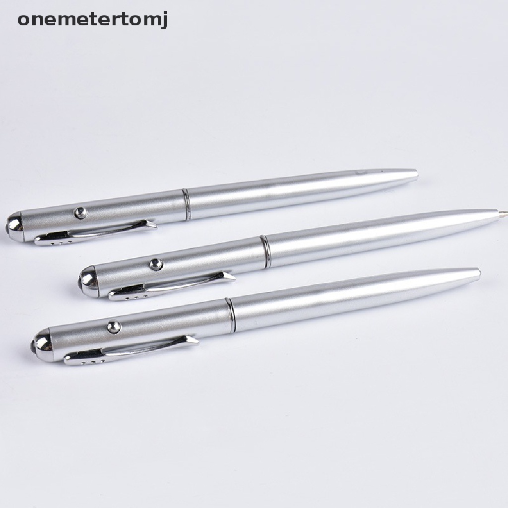 Onemetertomj Bút Bi Đèn LED UV Tàng Hình Bí Mật Dùng Trong Trường Học / Văn Phòng