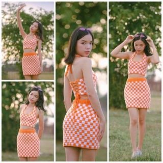 Sét len bikini đan móc thủ công