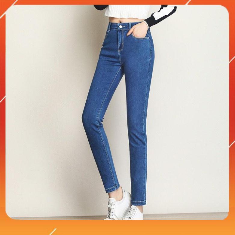 Quần jean nữ co giãn 🎄🎄 cao cấp nhiều màu, quần jean nữ skinny ôm tôn dáng