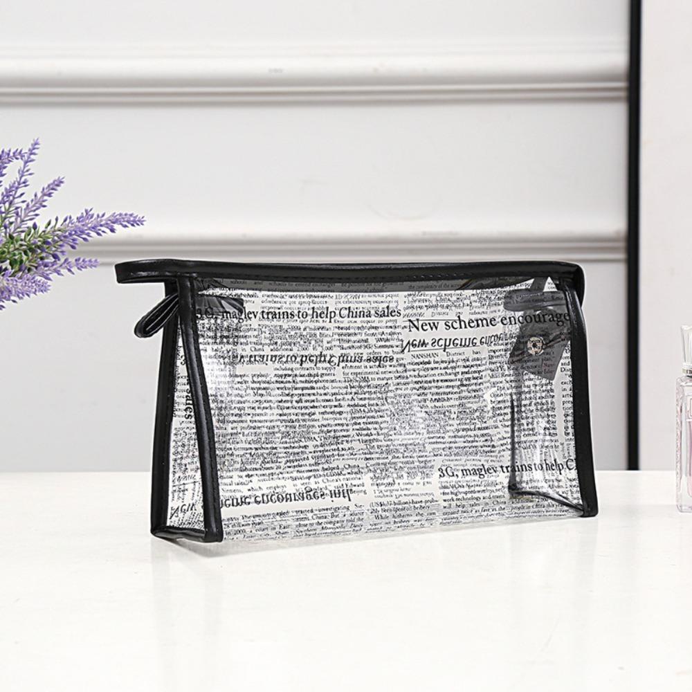 Túi Đựng Mỹ Phẩm Bằng Pvc Chống Văng Nước Tiện Dụng