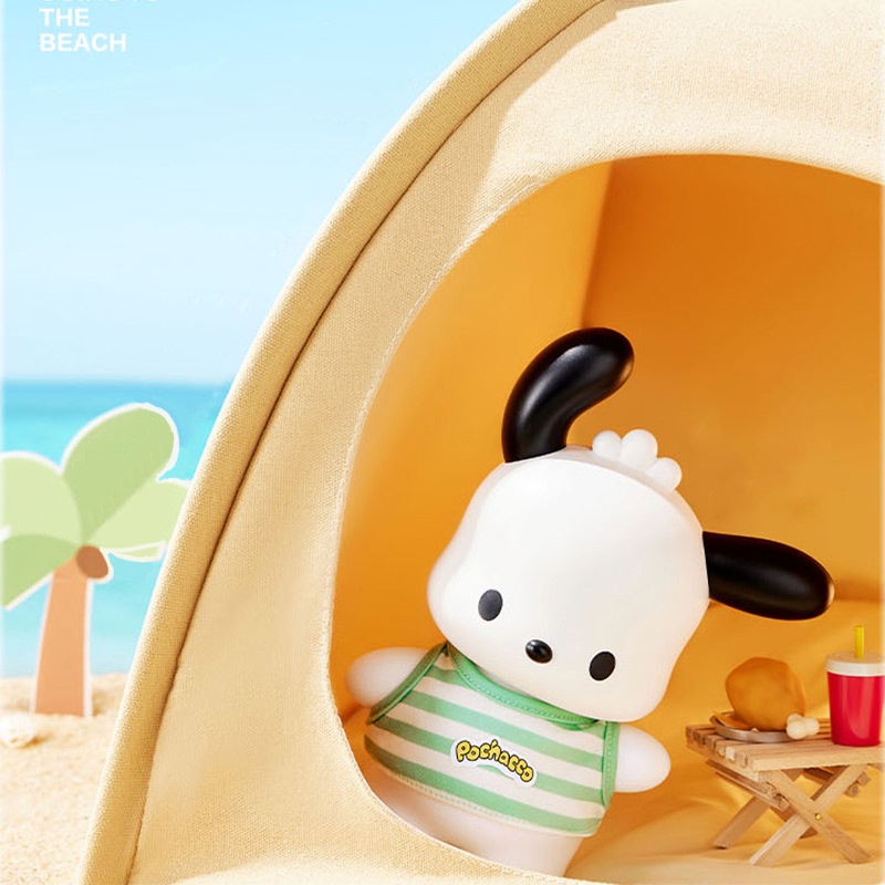 SANRIO  Loa Thông Minh Kết Nối Bluetooth 5.3 PQG001 Pochacco Kèm Remote Điều Khiển