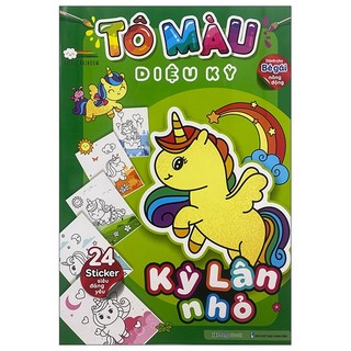 Sách tô màu diệu kỳ - kỳ lân nhỏ
