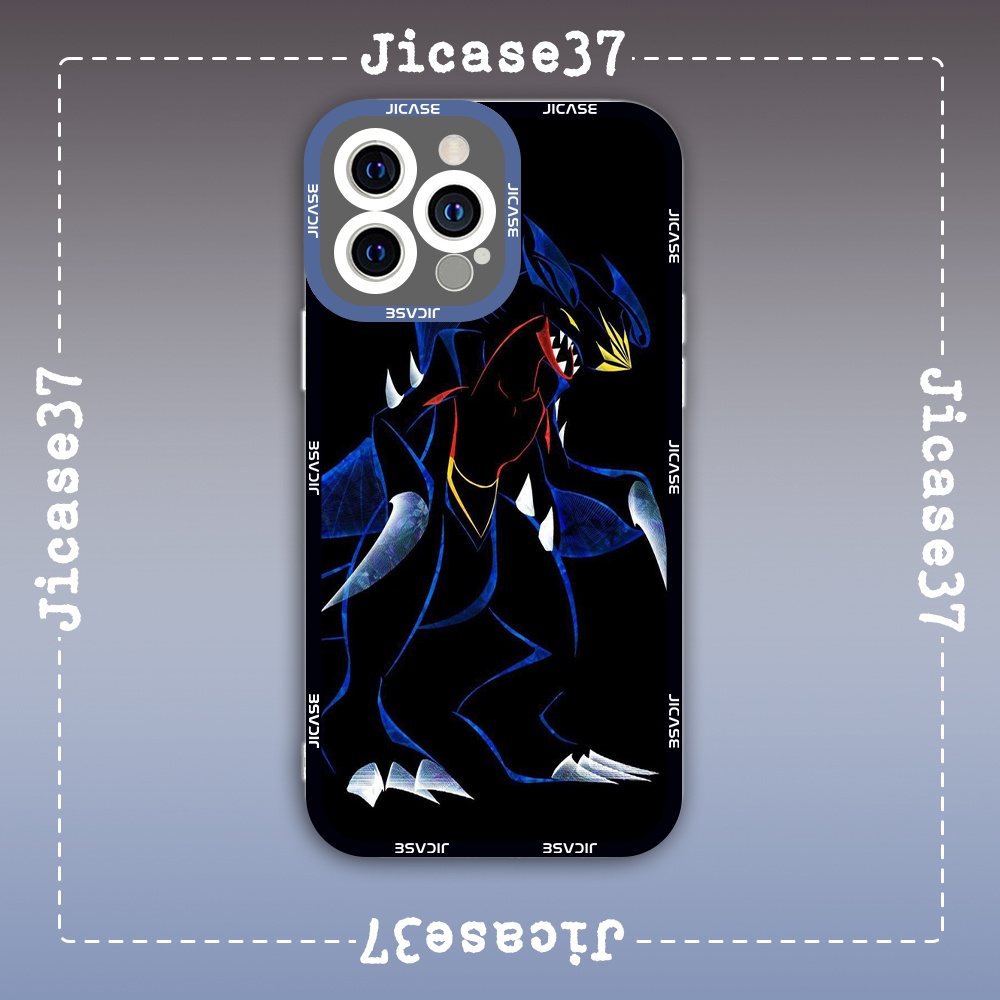 Ốp lưng iphone cạnh vuông Jicase JMcase Metagross Pokemon Anime Manga Nhật Bản x/xs/11/12/pro/max/plus/promax