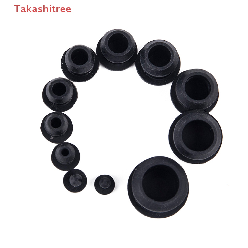 Set 10 Nút Chặn Lỗ Bằng Cao Su Silicone 2.5-14mm Chuyên Dụng