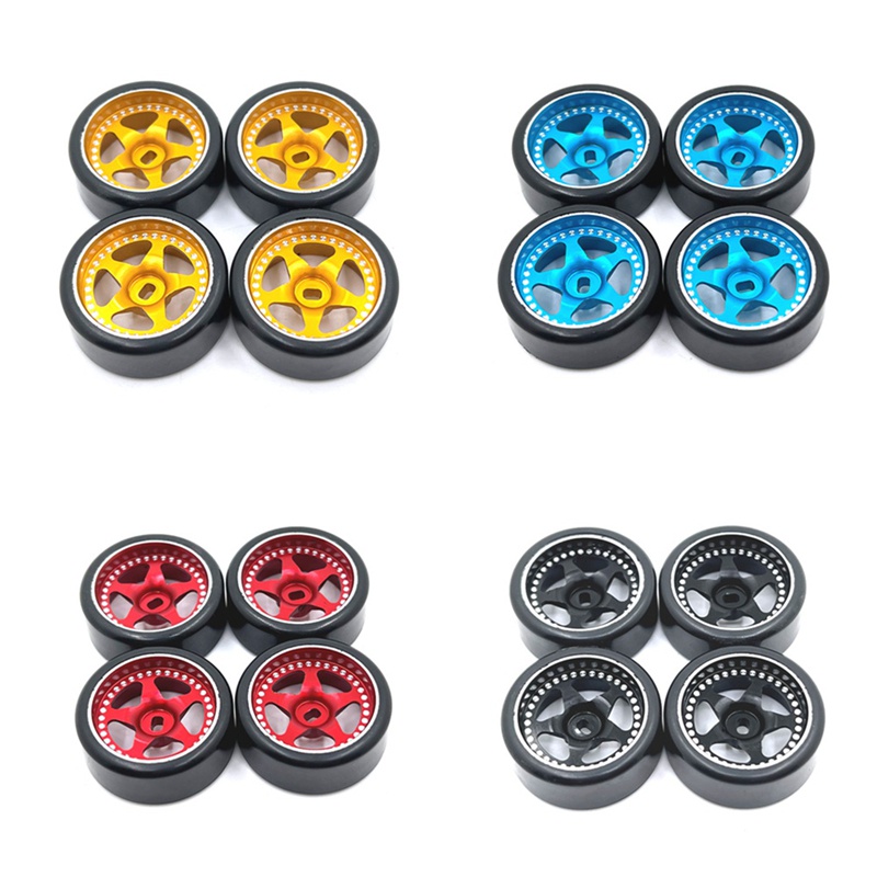 Bánh Xe Nhựa Cứng 27Mm Cho Xe Hơi Wltoys 284131 Xe Hơi Điều Khiển Từ Xa K969 K979 K989 Kyosho Mini-Z Tỉ Lệ 1 / 28