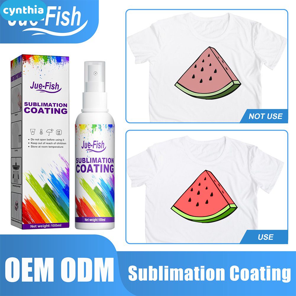 Jue Quần Áo Phun Sơn Thăng Hoa Hình Cá Thùng Carton Quần Áo Đa Năng Chống Mài Mòn Và Vết Bẩn Truyền Nhiệt Dập Nóng Cyn