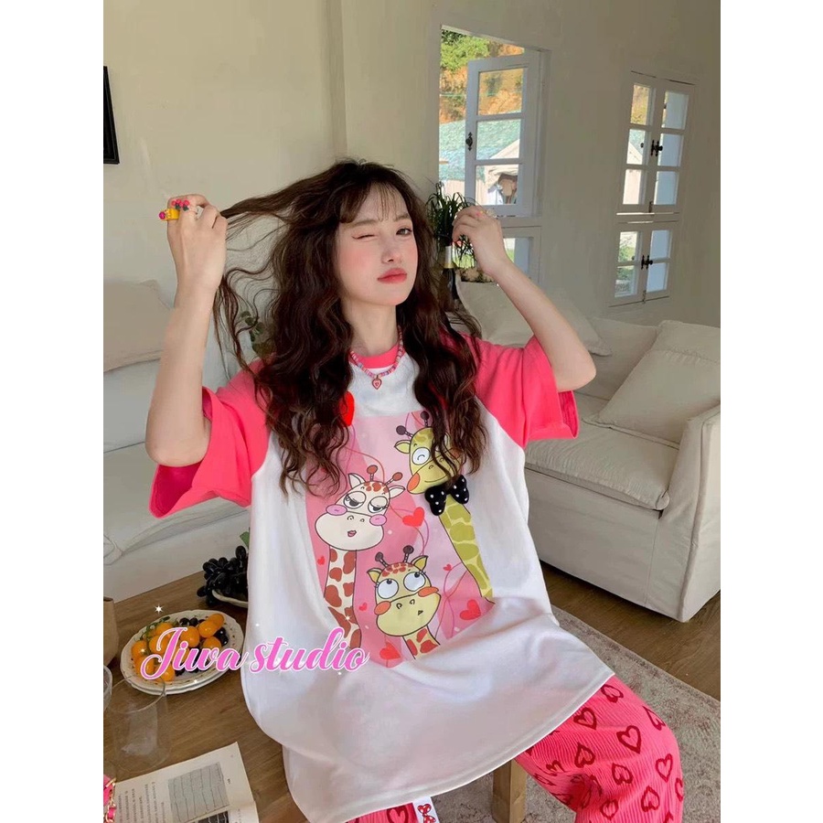 Áo Thun QC In Hình Cute - E103