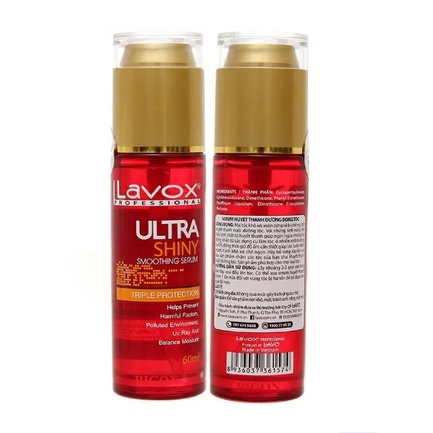 Serum dưỡng bóng tóc phục hồi tóc hư tổn Lavox
