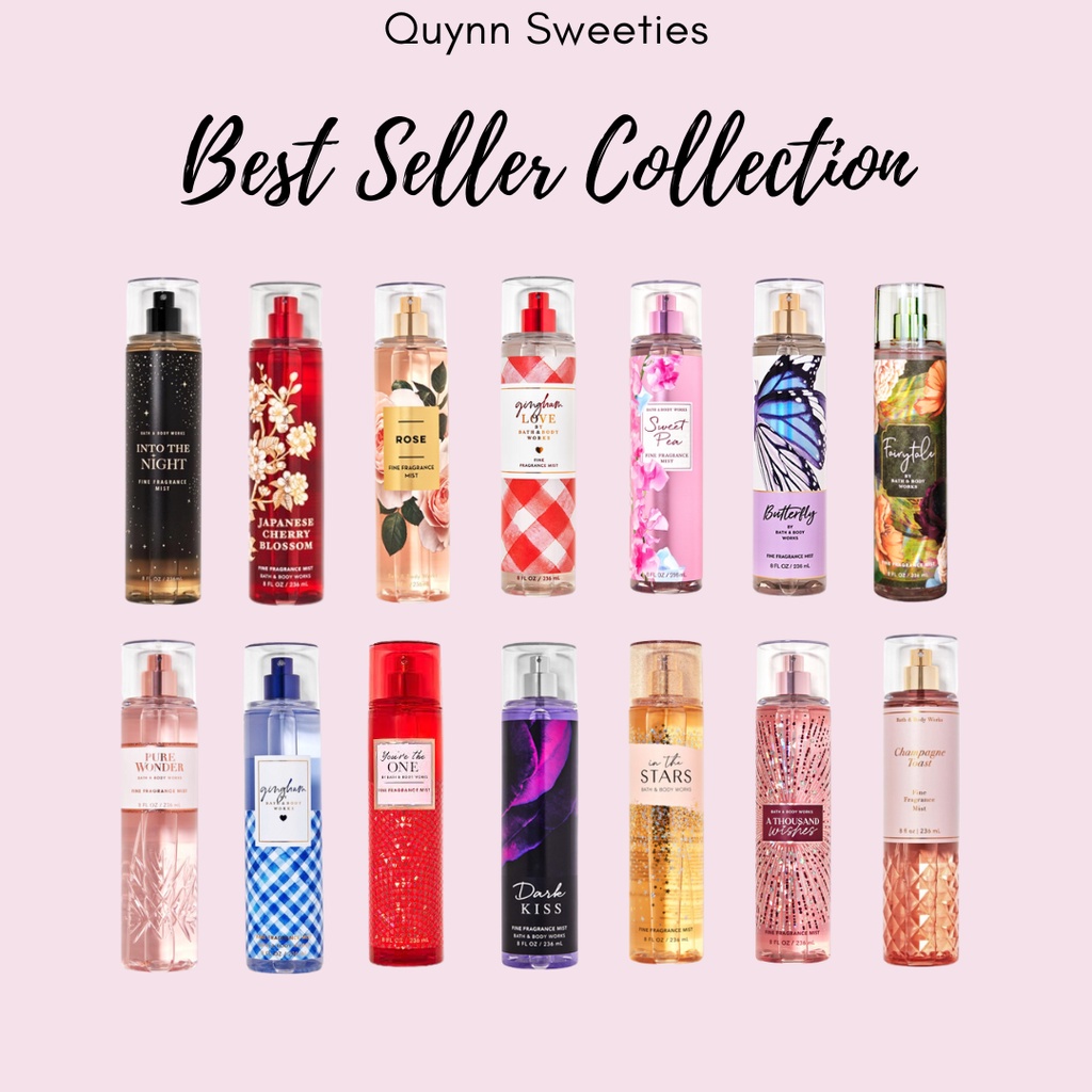 - Fullsize Xịt thơm toàn thân Body mist của Bath and Body Works hương nước hoa