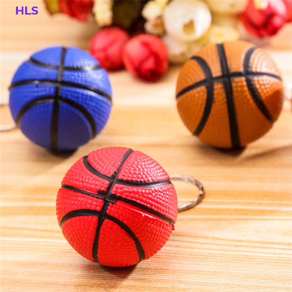 Móc Khóa Hình Quả Bóng Rổ Dễ Thương Sáng Tạo