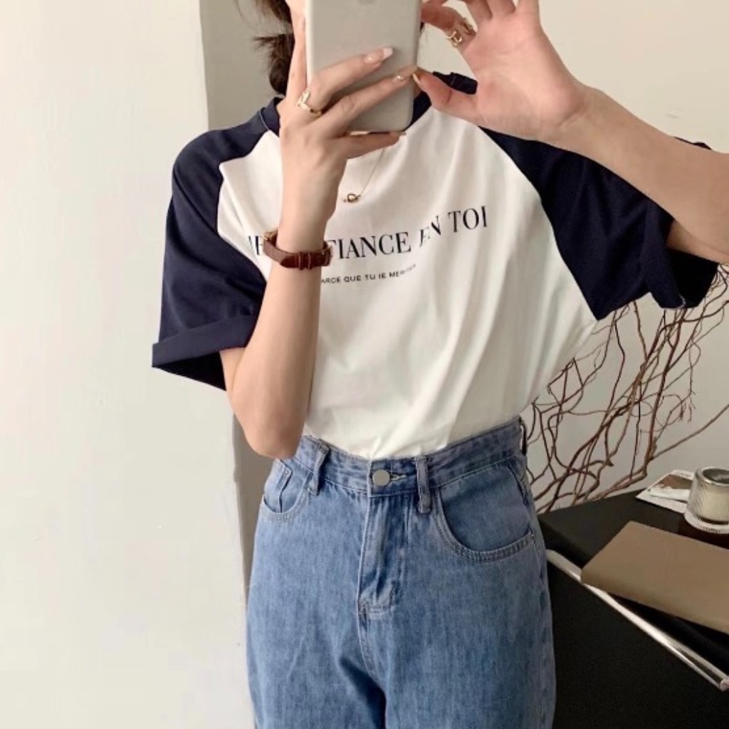 Áo phông nữ P3, áo thun nữ, kiểu dáng hàn quốc chất cotton đẹp thấm hút mồ hôi