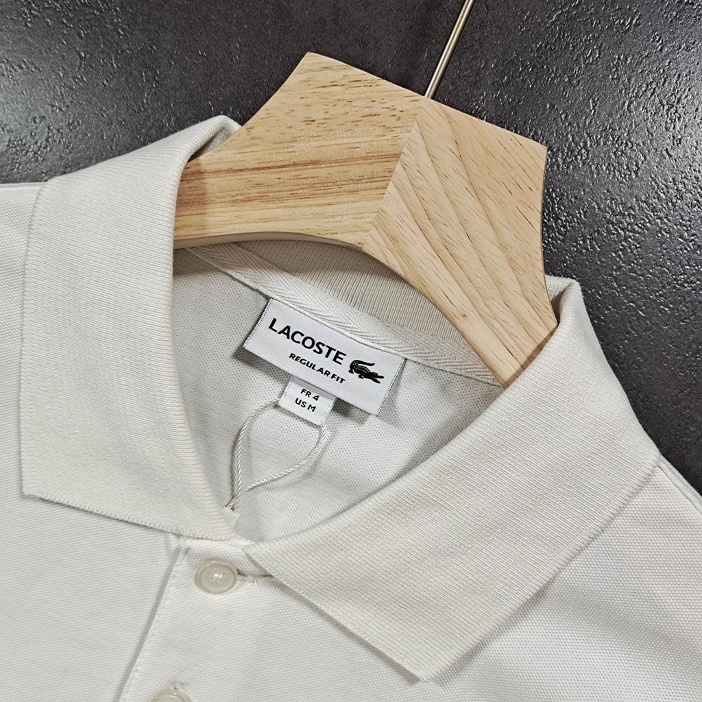 Hàng order xuất dư ***LACOSTE 22ss áo nam polo có ve áo giản dị dành cho nam giới công sở