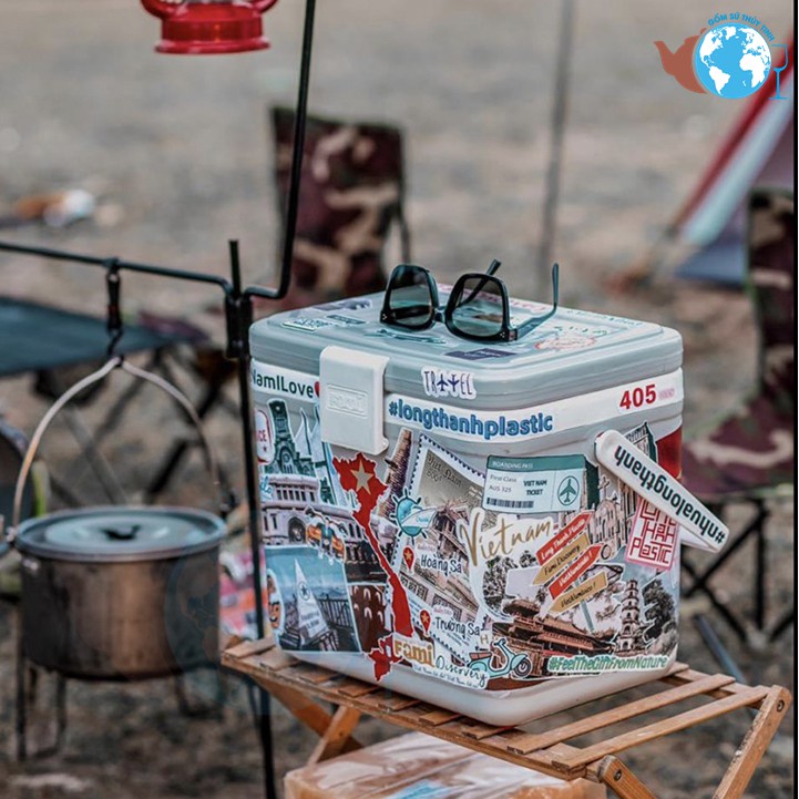 Thùng giữ lạnh FAMI DISCOVERY thùng đá Fami thùng đá giữ lạnh 48 tiếng hàng cao cấp nhựa Long Thành - Việt Nam tôi đó