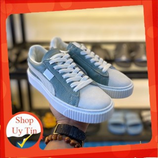 Giày thể thao sneaker nữ trắng PUMA ⚡Tặng 1 đôi tất Full Box Bill ⚡ Bản hàng 11 bản trung.