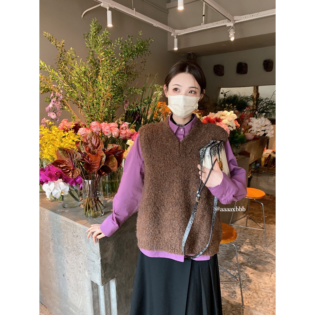 Áo Sơ Mi Cổ polo Phong Cách Pháp Thanh Lịch Thời Trang Mùa Xuân 2023 Mới