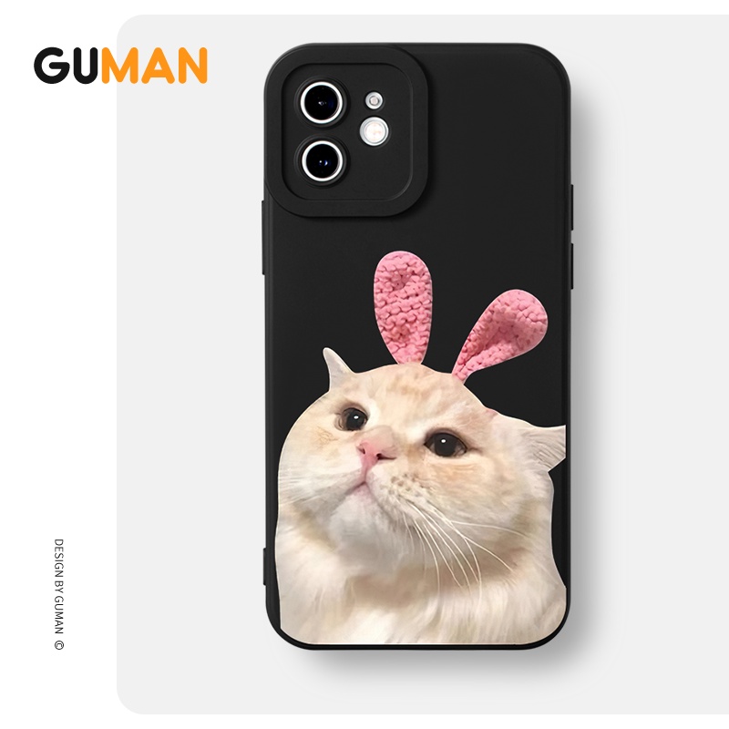 Ốp lưng GUMAN Mềm nam nữ cặp đôi dễ thương đẹp Cho iPhone 14 13 12 11 Pro Max SE 2020 X XR XS 8 7 ip 6S 6 Plus kute XYB1351