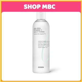 MBC Nước hoa hồng thu nhỏ lỗ chân lông, làm sáng da COSRX REFRESH AHA BHA VitaminC Daily Toner