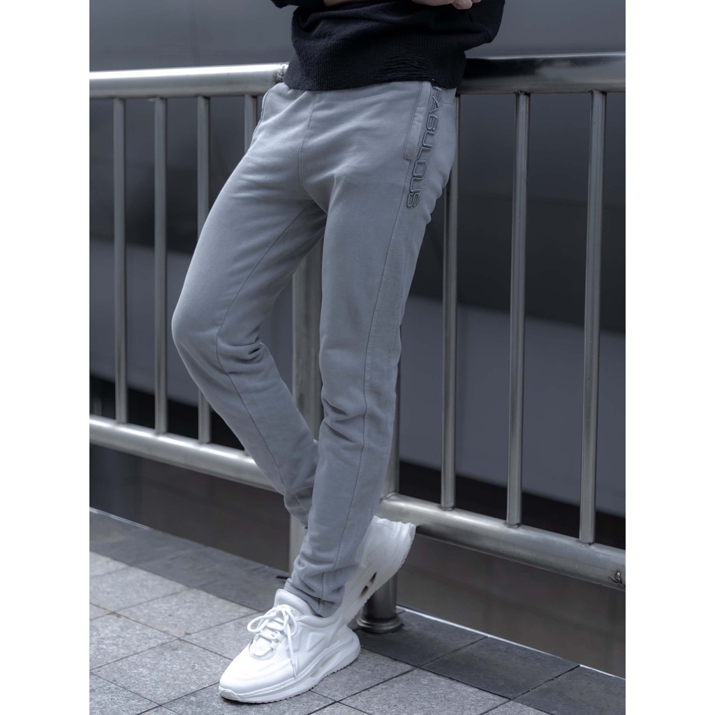 Quần Dài Nam Wash Wordy Side , Chất Vải Nỉ Mộc Cotton Thoải Mái , QD0003-05 ,SOMEHOW