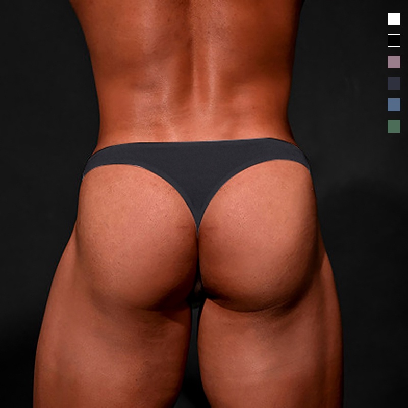 0850 Quần lót nam Sexy Thấp eo Jockstrap Cotton G-String Thongs Thoáng khí Nhanh khô Gay Bikini Quần lót AD313