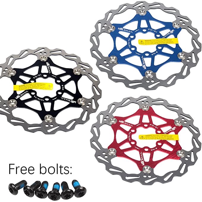 Đĩa Phanh Kèm 6 Bu Lông 160 180 203 mm Chuyên Dụng Cho Xe Đạp Leo Núi