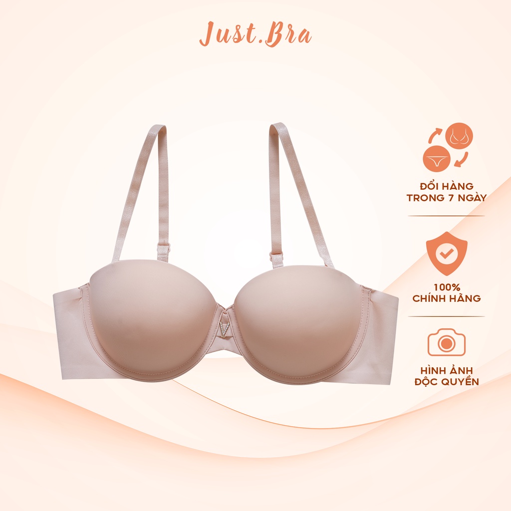 Áo ngực có gọng Just Bra cup ngang đệm vừa dày tôn đẩy ngực cao ráo AB328B