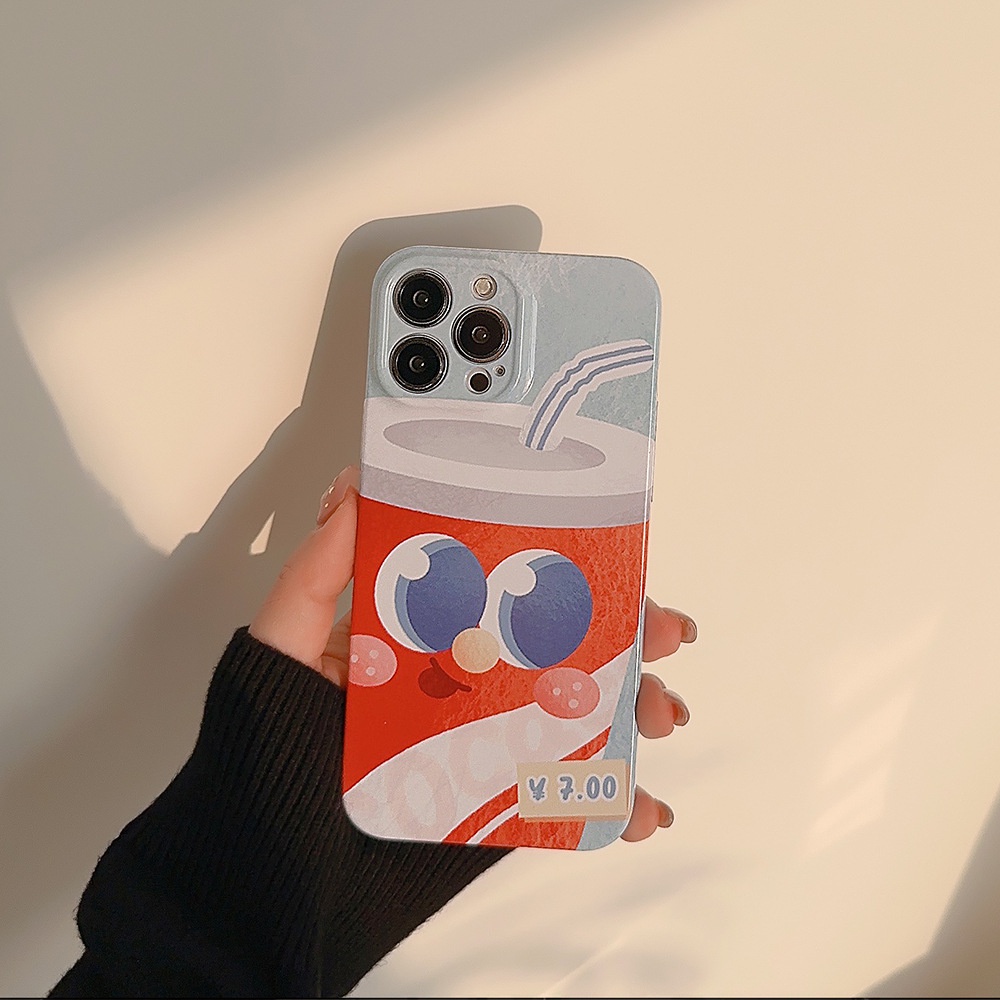 Ốp Điện Thoại Cứng In Hình Cặp Đôi Vui Nhộn Cho Iphone 13 14Pro max 12 11 Xs 8-III