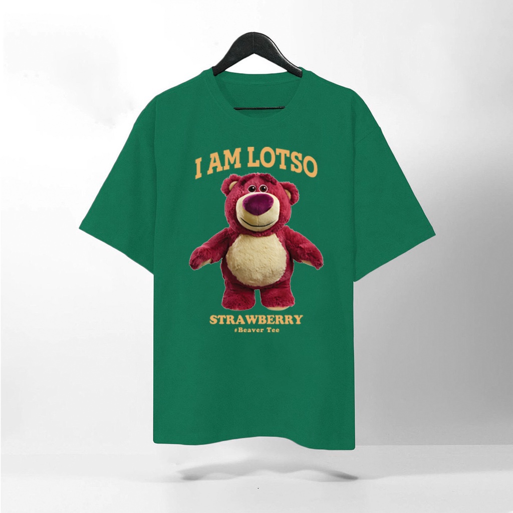 Áo thun I AM LOTSO Strawberry mặc đôi cực đẹp, Áo Phông Unisex Nam Nữ