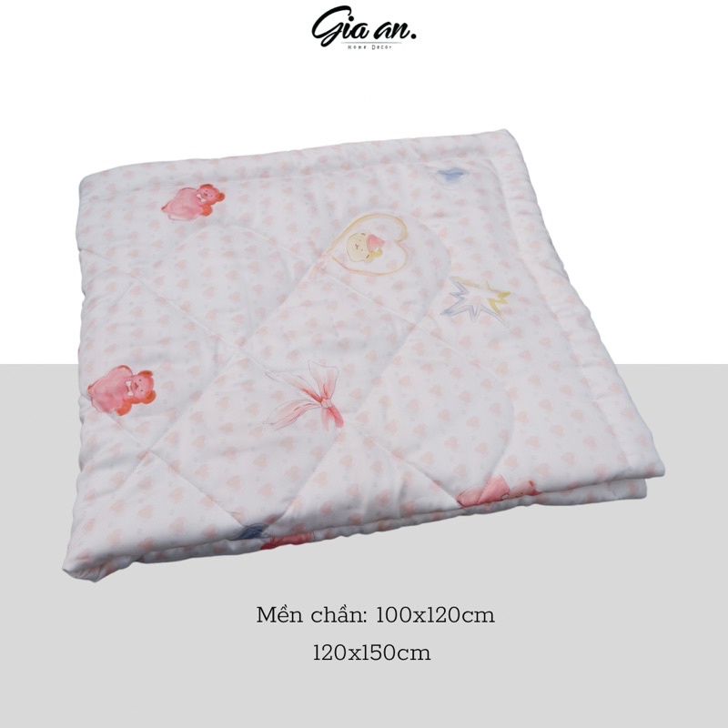 GAH - Mền lẻ cho bé tencel size 100x120cm