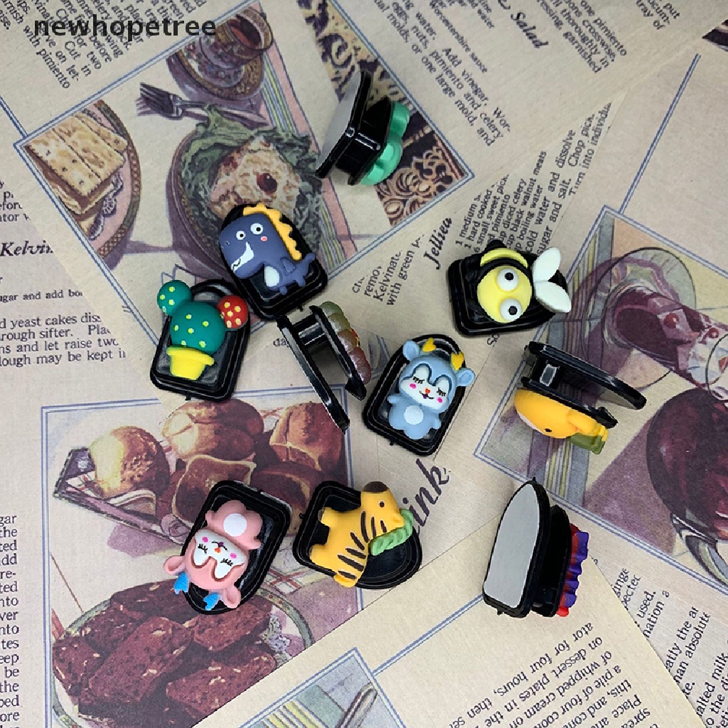 1 Móc Treo Dây Cáp USB / Chìa Khóa Tự Dính Gắn Bảng Điều Khiển Xe Hơi