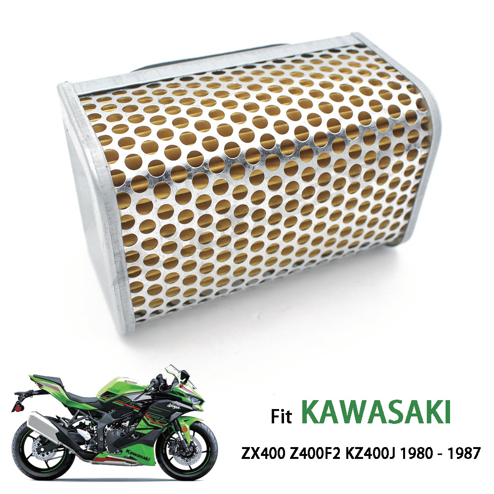 Bộ Lọc Khí Nạp Vào Chuyên Dụng Cho Xe Mô Tô Kawasaki ZX400 Z400F2 KZ400J 1980-1987