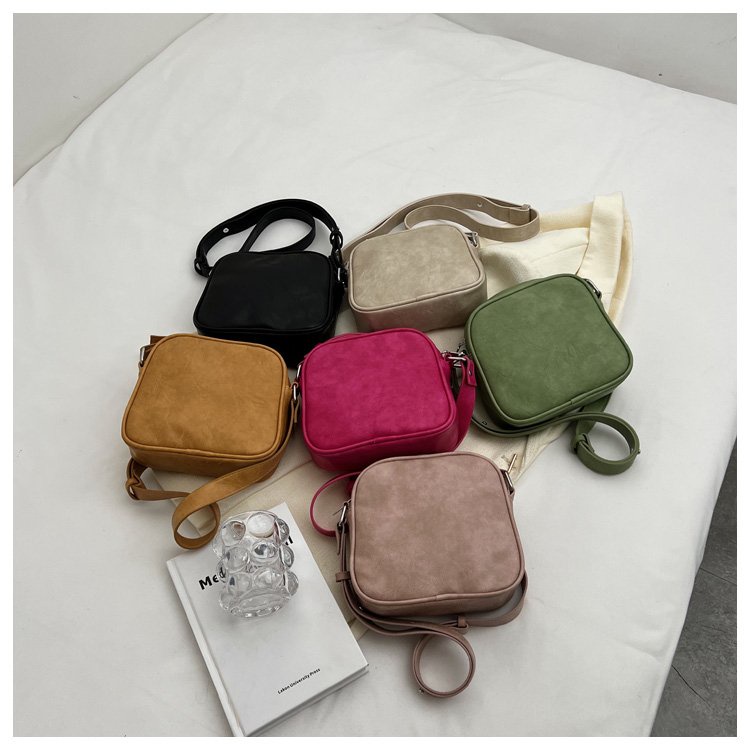 Ielgy Túi Đeo Chéo Hình Vuông Thiết Kế Độc Đáo Đa Năng Cho Nữ