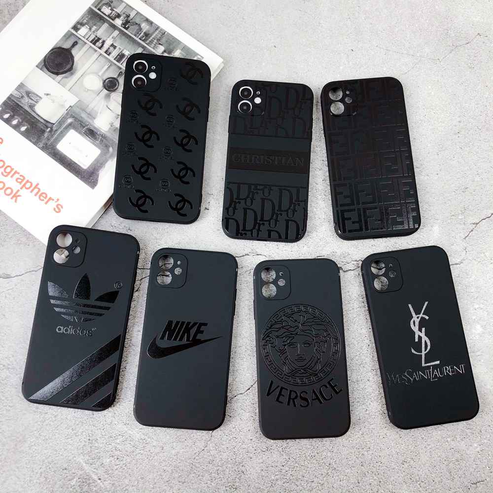 Ốp Điện Thoại TPU Mềm Họa Tiết Thương Hiệu Lớn Thời Trang Mới Cho iPhone 7 8 Plus SE 2020 X XS Max XR 11 12 13 14 Pro Max