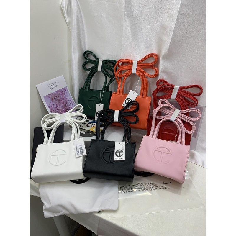 Túi Mini Size Telfar Đeo Chéo Form Da Mềm Bản Đẹp Nhất - Không Box