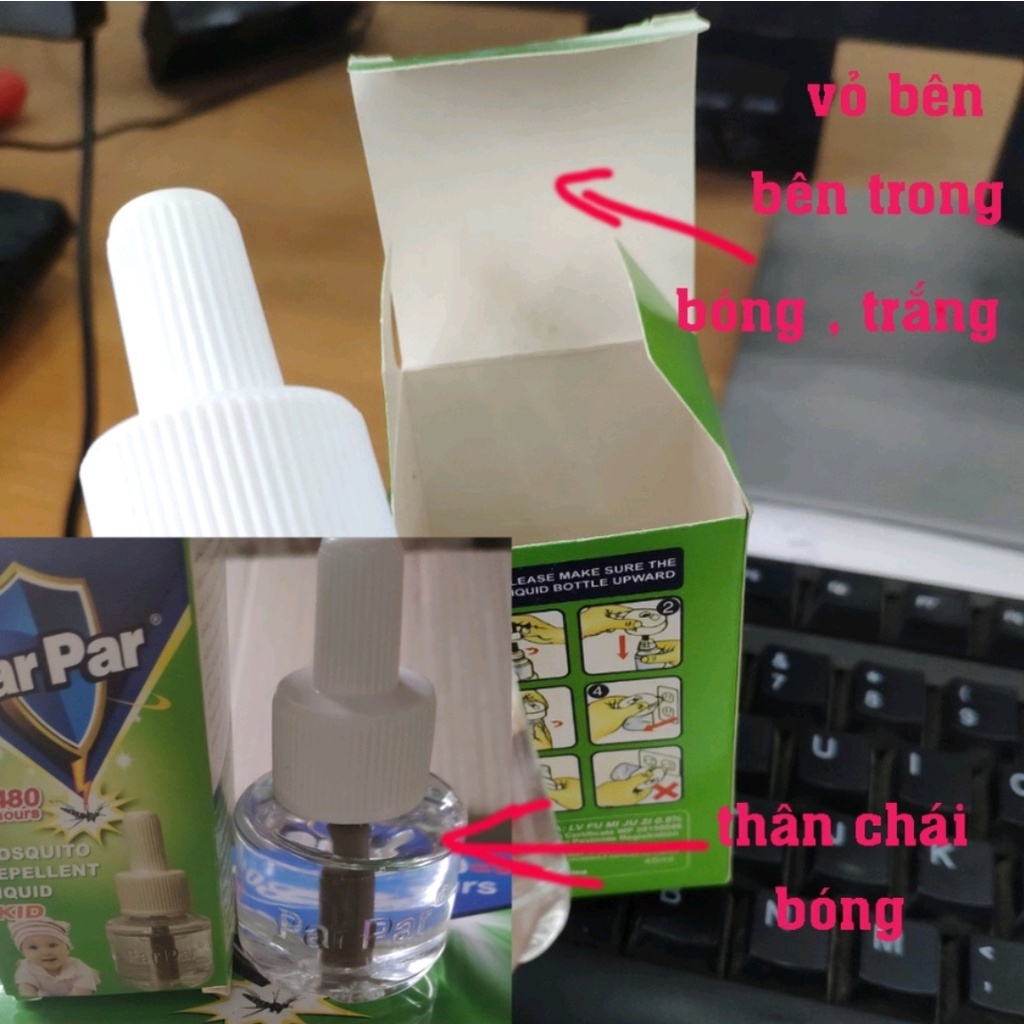 Tinh Dầu Đuổi Muỗi ParPar Vỏ Xanh - Đuổi Muỗi - An Toàn Cho Sức Khỏe