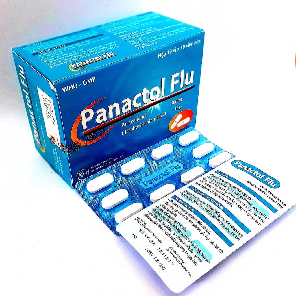 Panactol Flu 500mg
