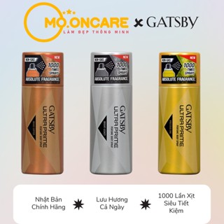 Xịt khử mùi hương nước hoa không gas GATSBY NHẬT BẢN - hương thơm mát lạnh 150ml
