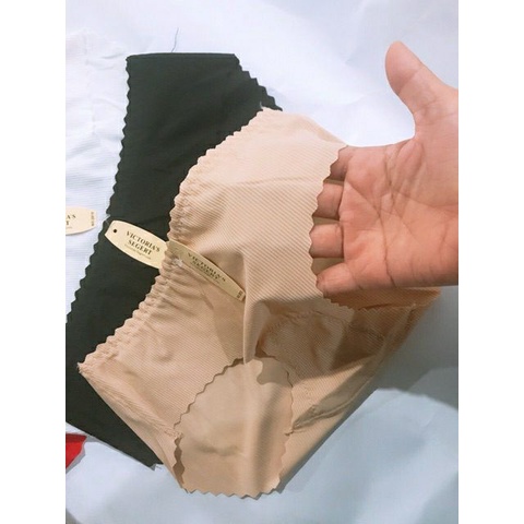 Quần Lót Su Gân Tăm Viền Sóng Không Đường May Cực Xinh Dễ Mặc Cho Nữ