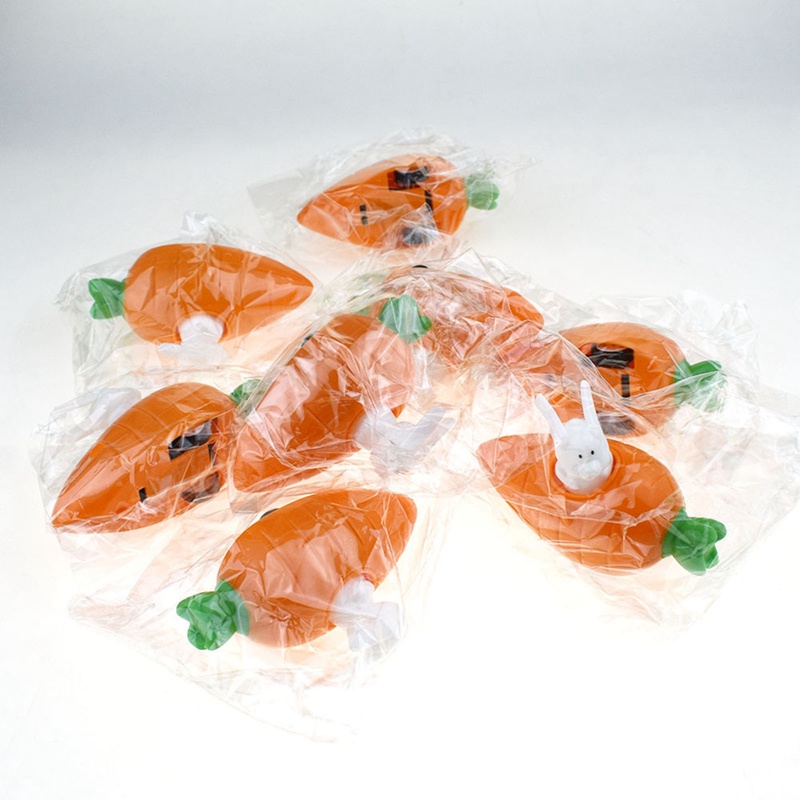 Đồ Chơi Hình Thỏ Lên Dây Cót Và Cà Rốt Dễ Thương Cho Bé