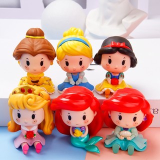 Bộ Búp Bê Công Chúa Disney 6cm