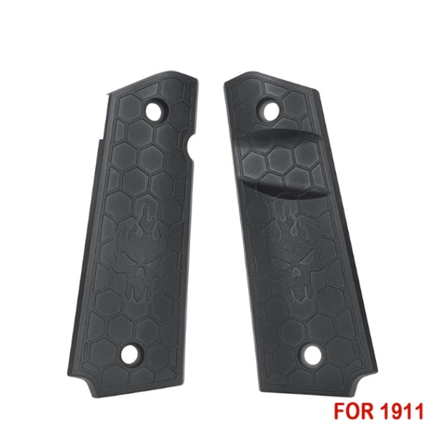 Mô Hình Đồ Chơi Chiến Thuật Chiến Thuật Màu Đen Bằng Nylon Tay Cầm Gỗ 1911 1911 1911 1911