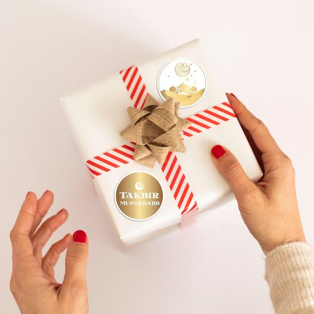 CHOOKEY Set 20 Tấm Sticker Eid Mubarak Dán Trang Trí Mới