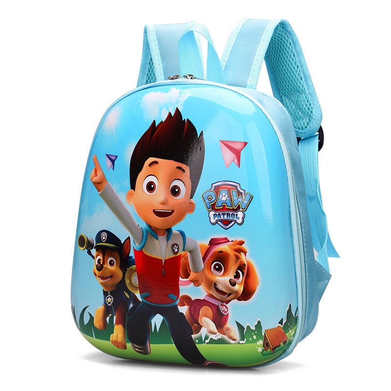 CHIC JOY Ba Lô Đi Học Hình Vỏ Trứng Siêu Nhân Đáng Yêu Cho Bé Mẫu Giáo 2-6 Tuổi