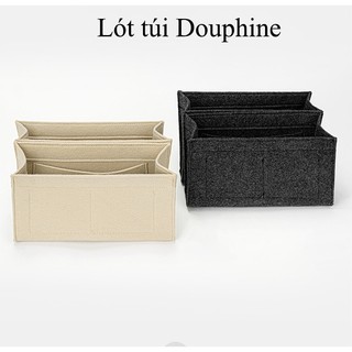 Lót túi giữ form LV Dauphine MM 2 ngăn cao cấp full Size | Shop nhận đặt lót form theo yêu cầu